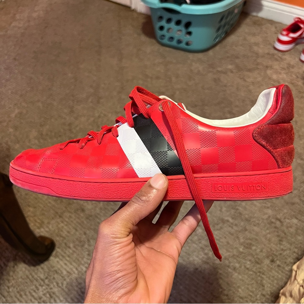 Louis Vuitton Frontrow Vintage Luxury Sneaker - Picture 8 of 13